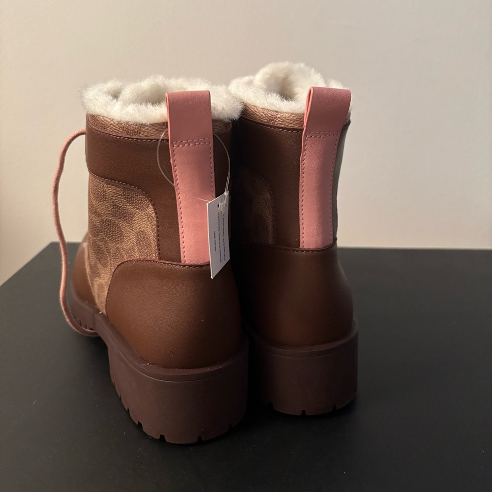 Coach Lorraine Bootie In Signature Canvas - Picture 4 of 5